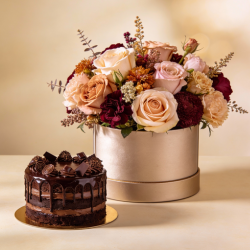 Flowers and Cake
