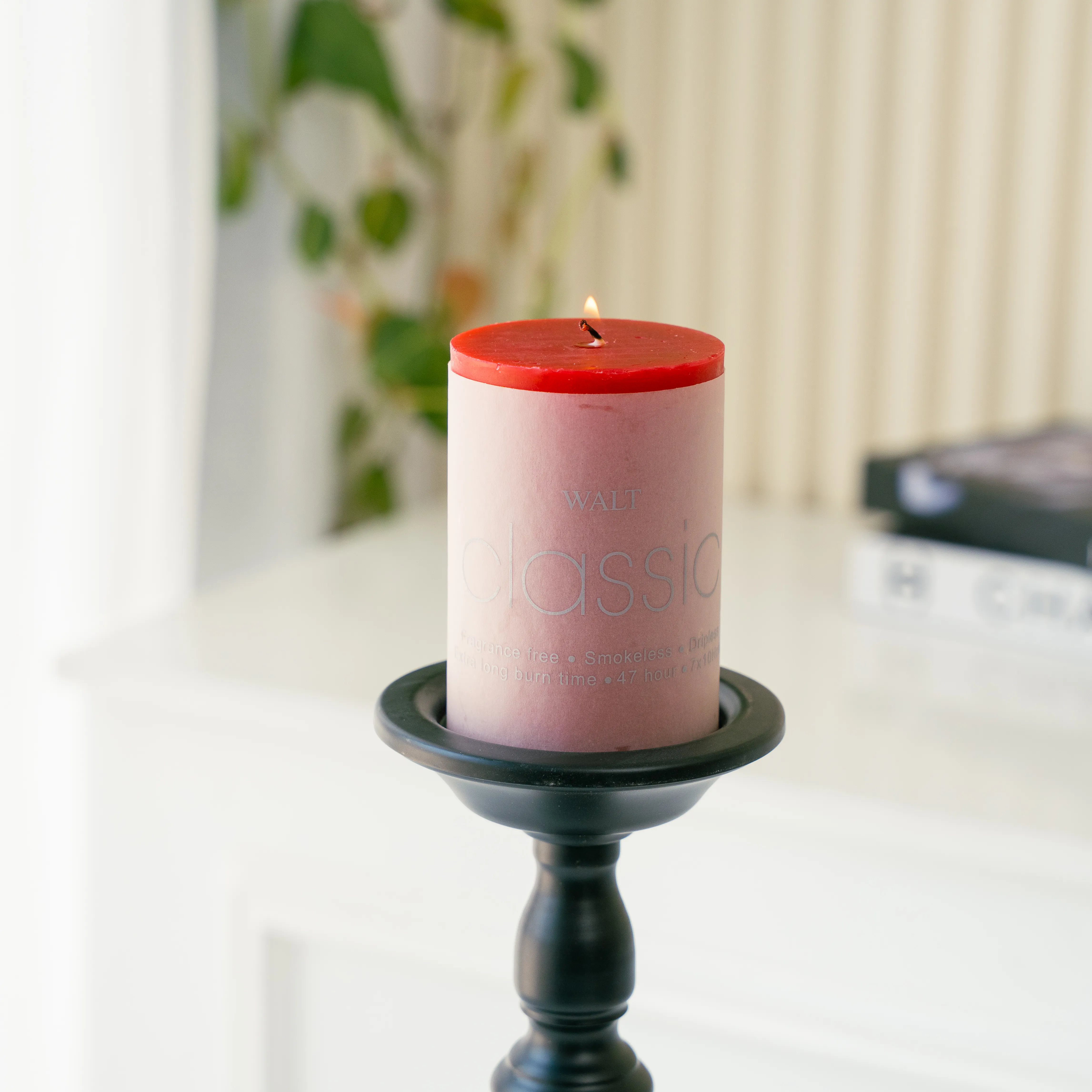 Red Walt Classic Candle