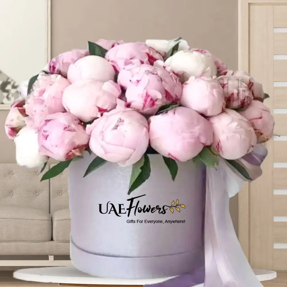 20 stems of pink peonies