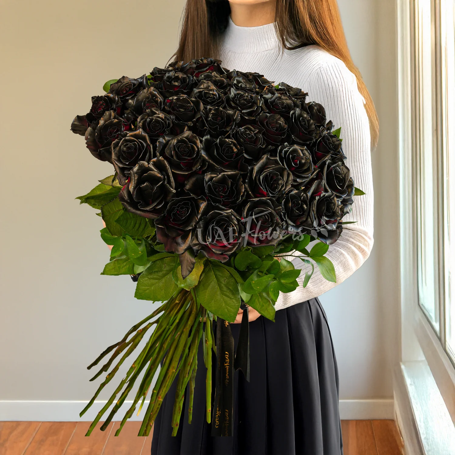 Black Roses Bouquet