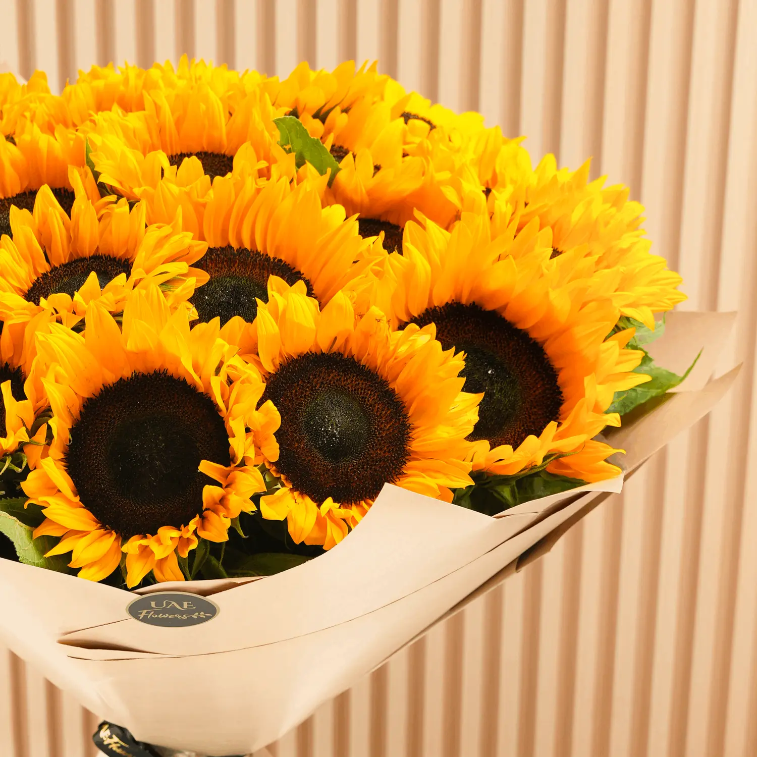 bouquet of 20 sunflowers with fillers,